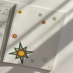 Книга з наліпками. Святонаближаріум. Різдво - Ганна Булгакова Книга з наліпками. Святонаближаріум. Різдво - Ганна Булгакова