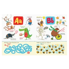 Книга Англійська абетка із завданнями