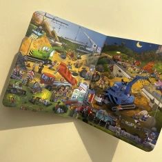 Книга Міні віммельбух. На будівництві - Ізабель Гьонтген