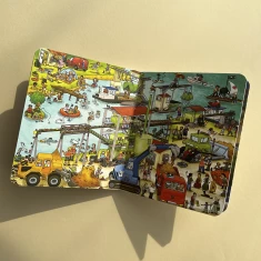 Книга Міні віммельбух. На будівництві - Ізабель Гьонтген