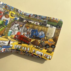 Книга Міні віммельбух. На будівництві - Ізабель Гьонтген