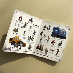 Книга Міні віммельбух. На будівництві - Ізабель Гьонтген