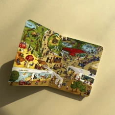 Книга Міні віммельбух. Зоопарк - Каролін Гьортлер