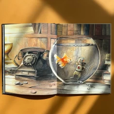 Книга Армстронґ. Неймовірні пригоди Мишеняти, яке літало на Місяць - Торбен Кульман