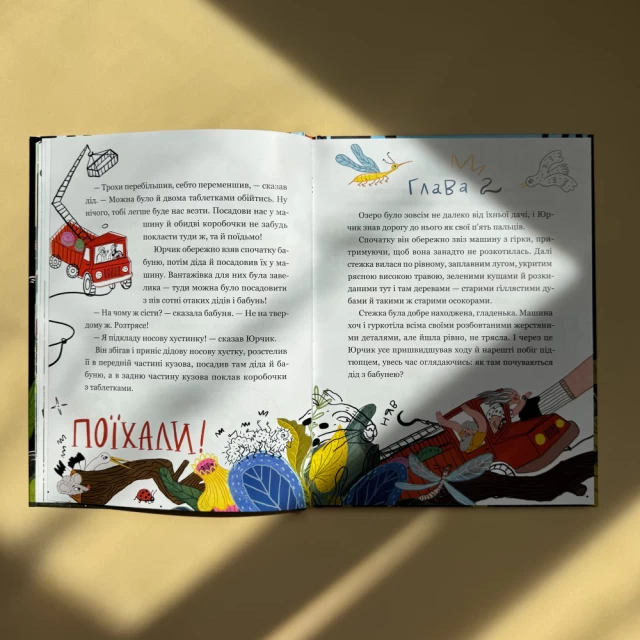 Книга Дивовижні пригоди хлопчика Юрчика і його діда. Одного літнього дня - Наталя Забіла, Юлія Череда