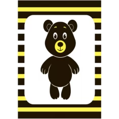 Комплект з чотирьох контрастних книжок для немовляти