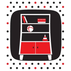 Комплект з чотирьох контрастних книжок для немовляти