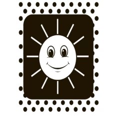 Комплект з чотирьох контрастних книжок для немовляти