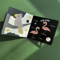 Комплект із чотирьох книг для немовляти Моя контрастна книжечка