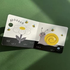 Комплект із чотирьох книг для немовляти Моя контрастна книжечка