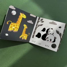 Комплект із чотирьох книг для немовляти Моя контрастна книжечка