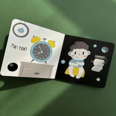 Комплект із чотирьох книг для немовляти Моя контрастна книжечка