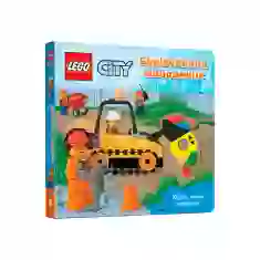 Книга LEGO® City Будівельний майданчик. Крути, тягни, штовхай!