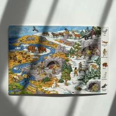 Книга Мій великий віммельбух. Динозаври