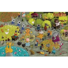 Книга Мій перший віммельбух. Пори року - Олена Бугренкова