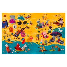 Книга Мій перший віммельбух. Пори року. Міні - Олена Бугренкова