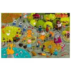 Книга Мій перший віммельбух. Пори року. Міні - Олена Бугренкова