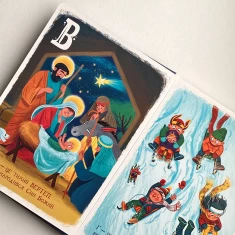 Книга Різдвяна абетка - Маг