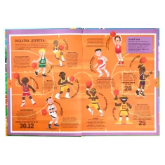 Книга Атлас спорту для дітей -  Армандо Мінуз Книга Атлас спорту для дітей -  Армандо Мінуз