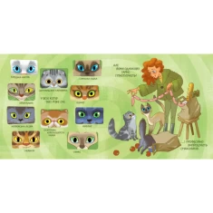 Книга Від вушок до хвостів про котів - Ангеліна Журба