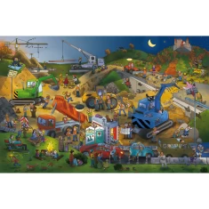 Книга На будівництві. Віммельбух - Ізабель Гьонтген